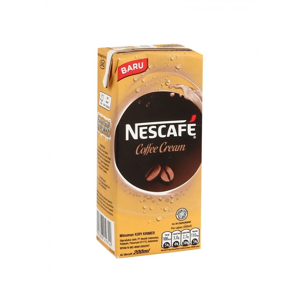NESCAFE UHT COFFEE CREAM 36 X 180 ML